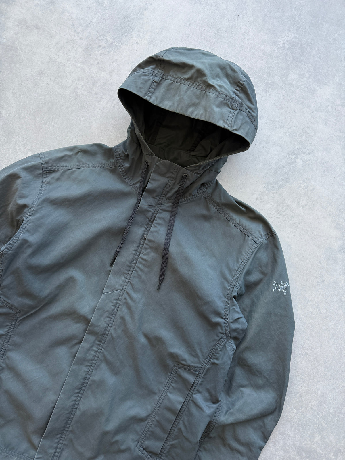 Arcteryx Waylay Waxed Cotton muška siva jakna (M)