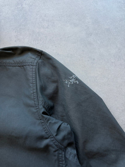 Arcteryx Waylay Waxed Cotton muška siva jakna (M)