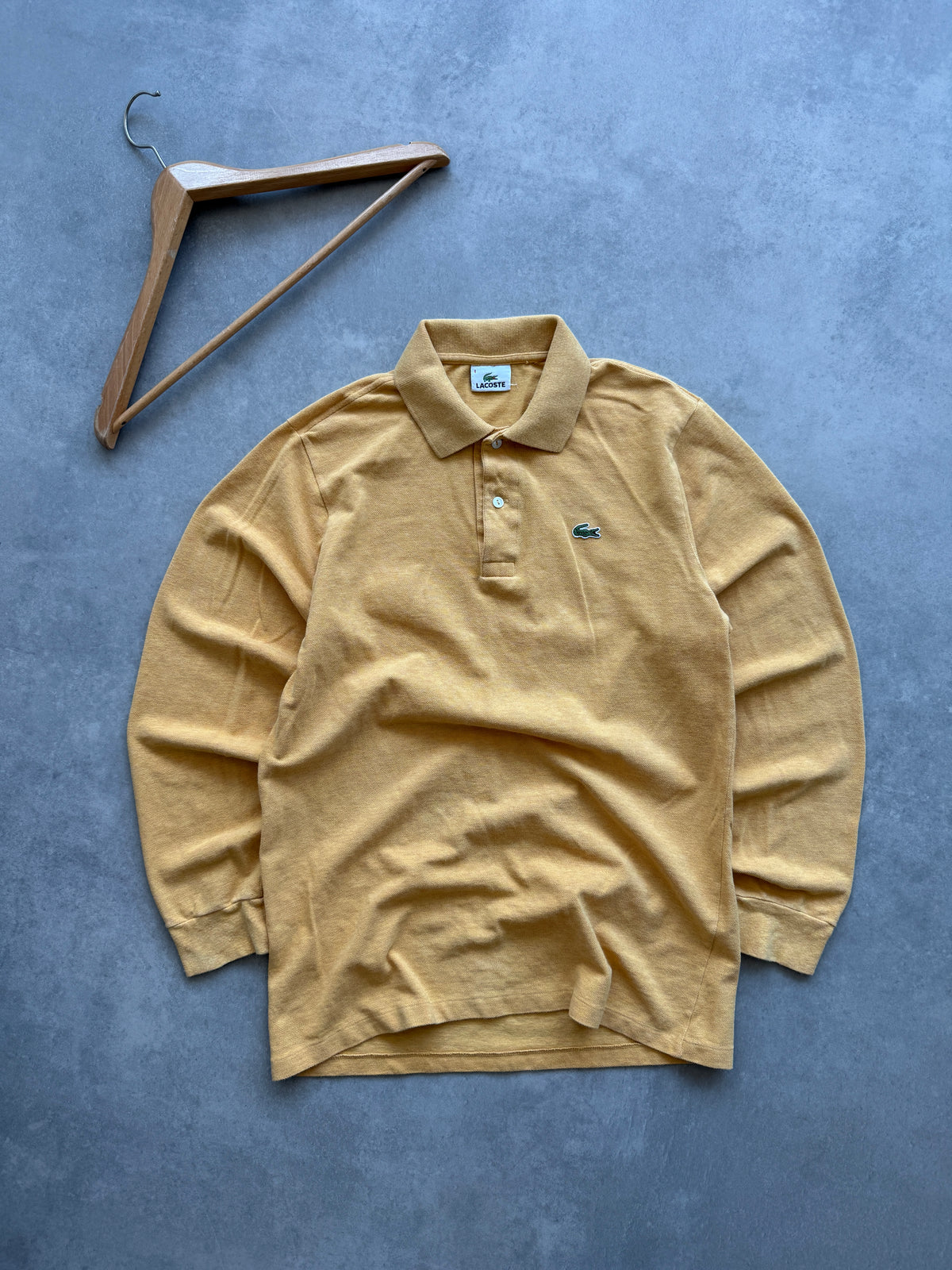 Lacoste retro muška žuta polo majica (M)