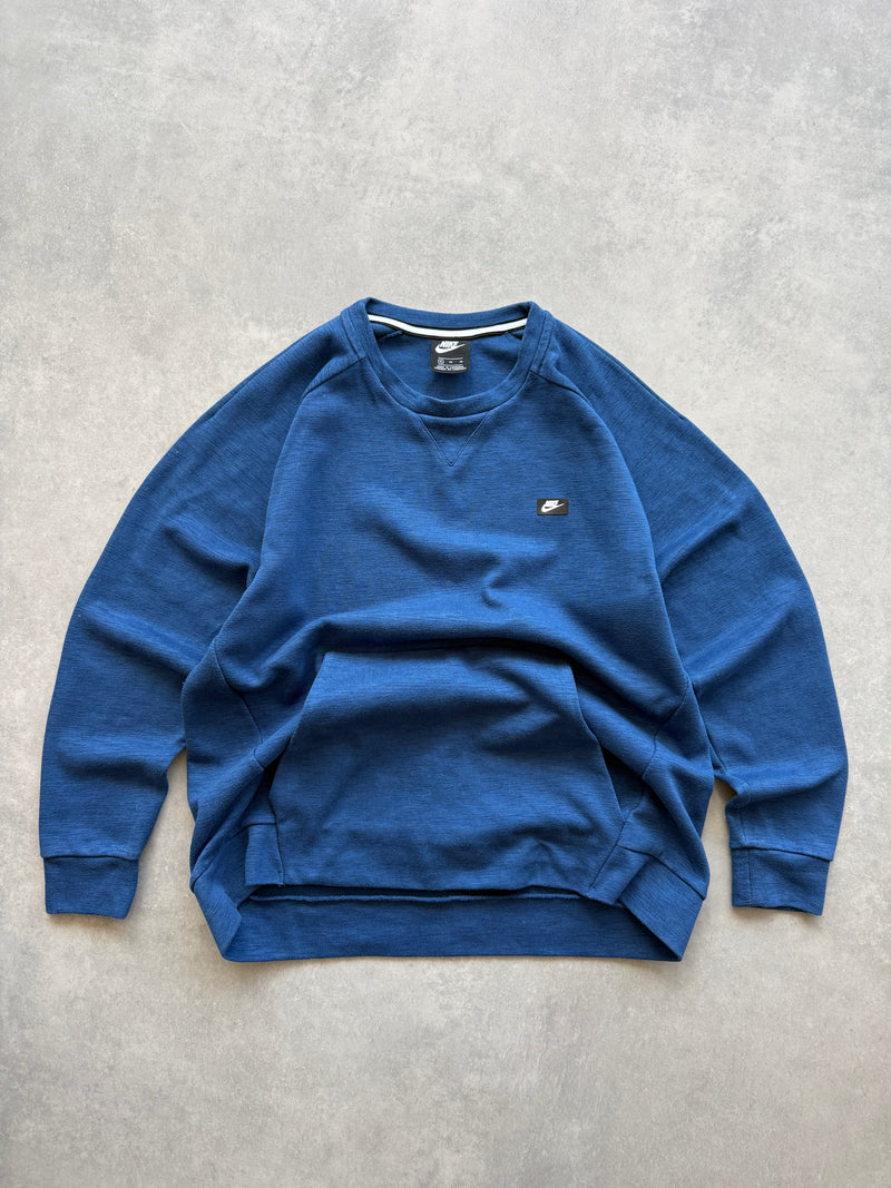 Nike muška basic plava dukserica (XL)