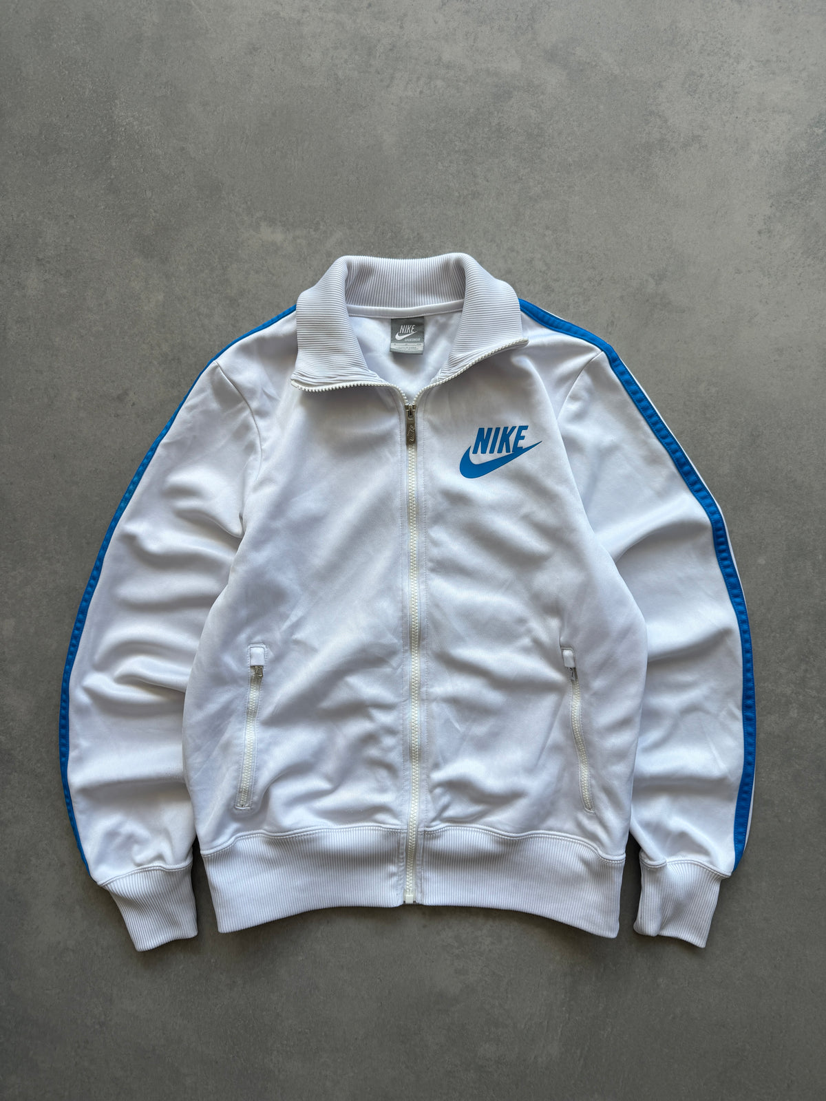 Nike 2000s muška bijela zip dukserica (S)