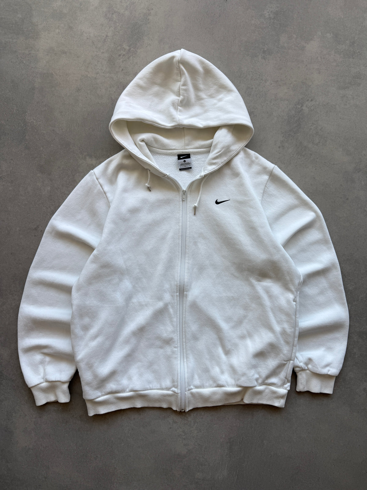 Nike muška basic bijela zip dukserica (L)