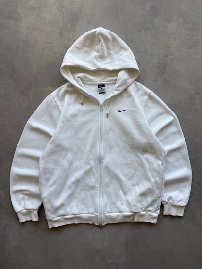 Nike muška basic bijela zip dukserica (L)