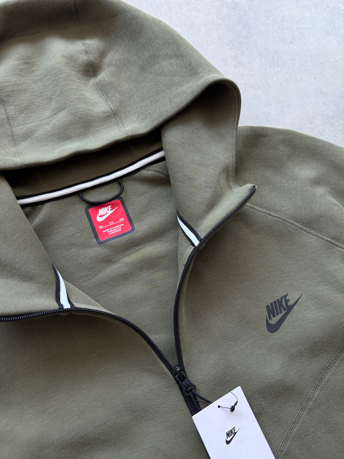 Nike Tech Fleece muška zelena dukserica (XXL)