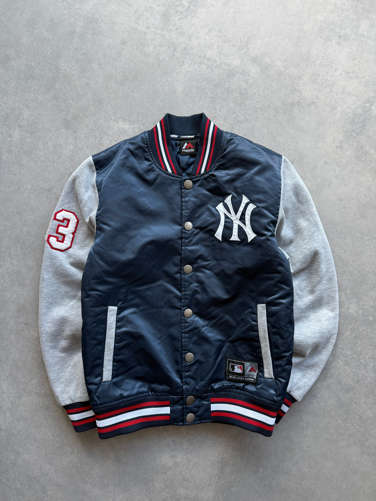 Majestic x NY Yankees muška koledž jakna (S)