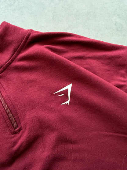Gymshark ženska 1/3 zip majica za gym (S)