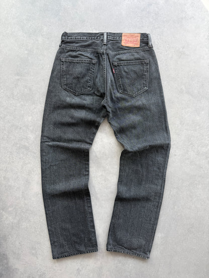 Levis 501 muške crne farmerke (30x32)
