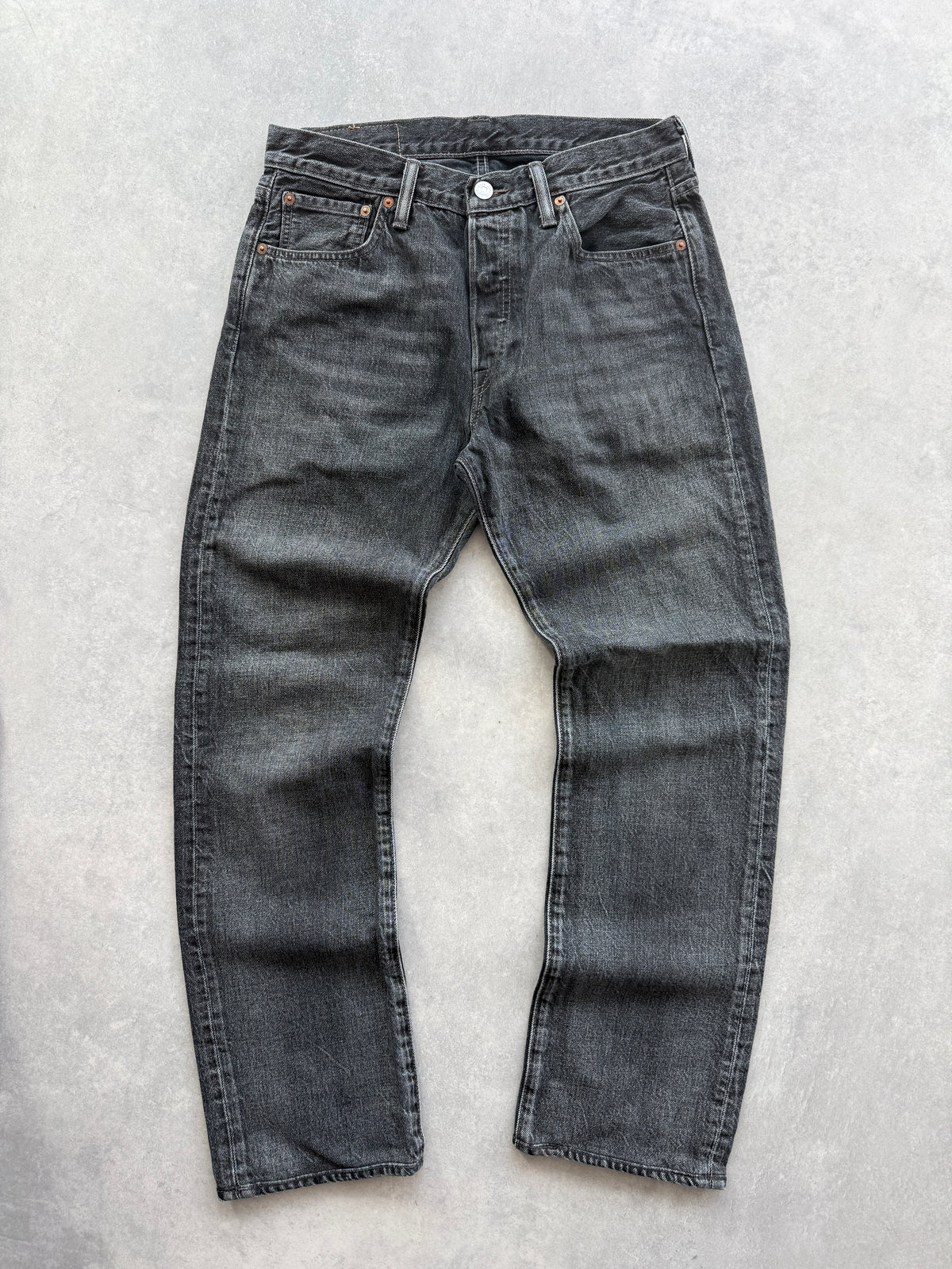 Levis 501 muške crne farmerke (30x32)