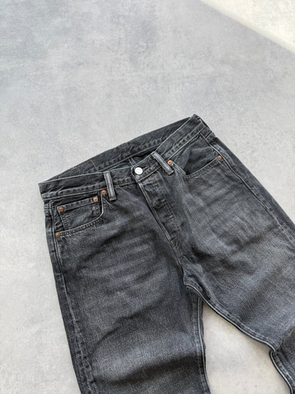 Levis 501 muške crne farmerke (30x32)