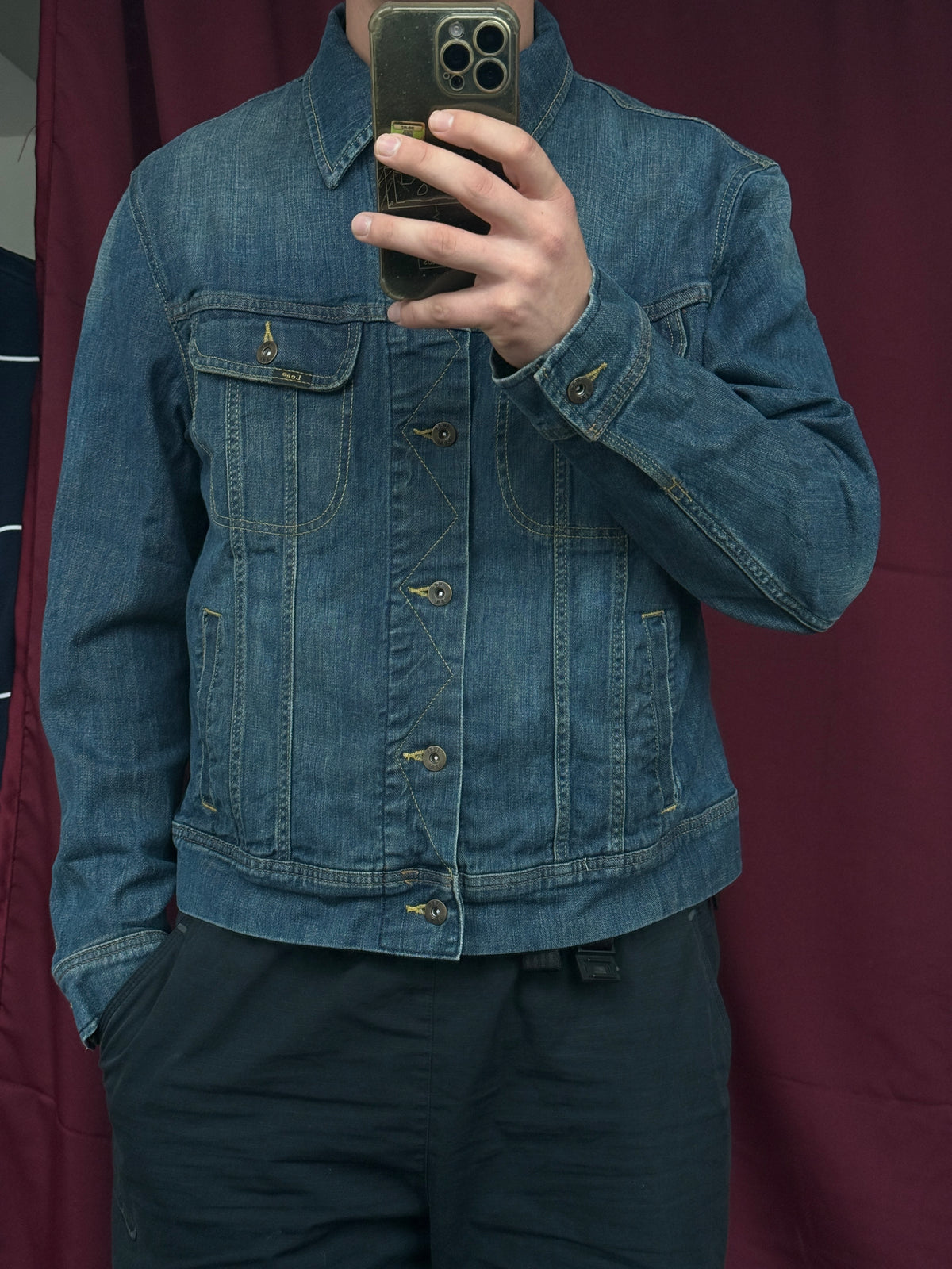 Lee muška retro teksas jakna (XL)